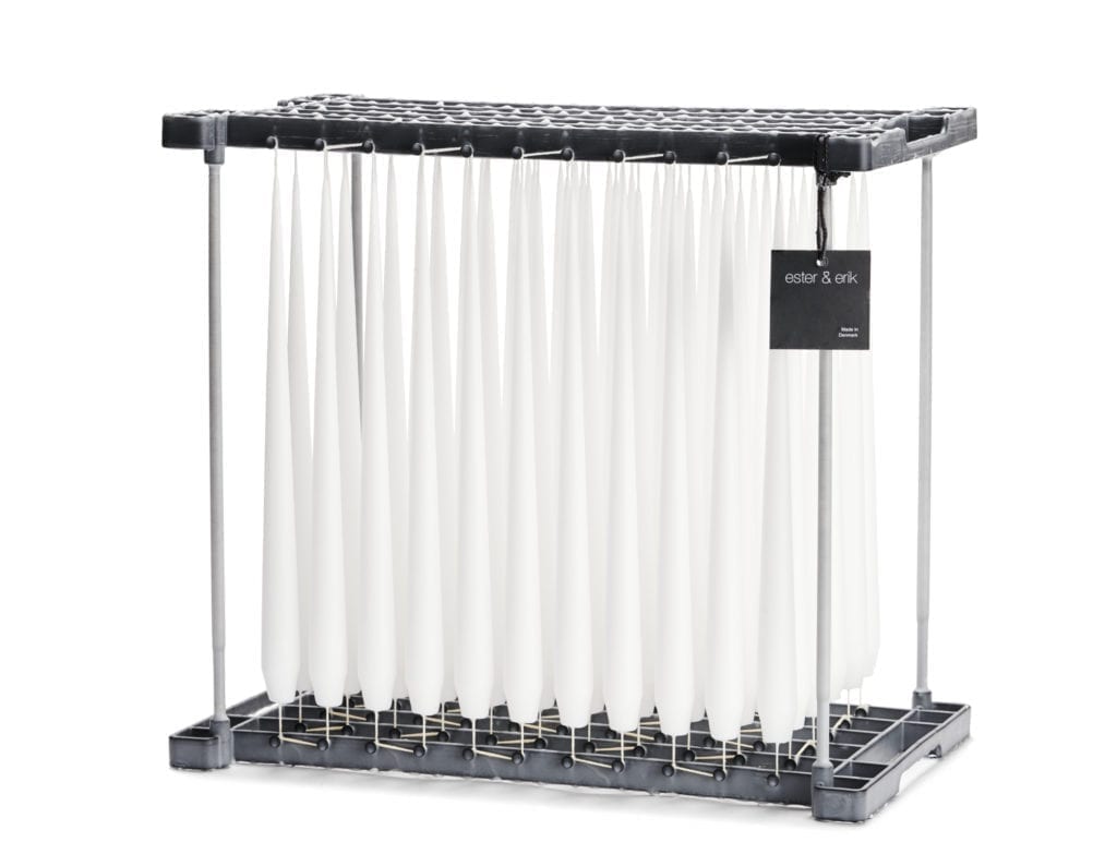 Taper candles 42cm tall pair Ester and Erik Denmark