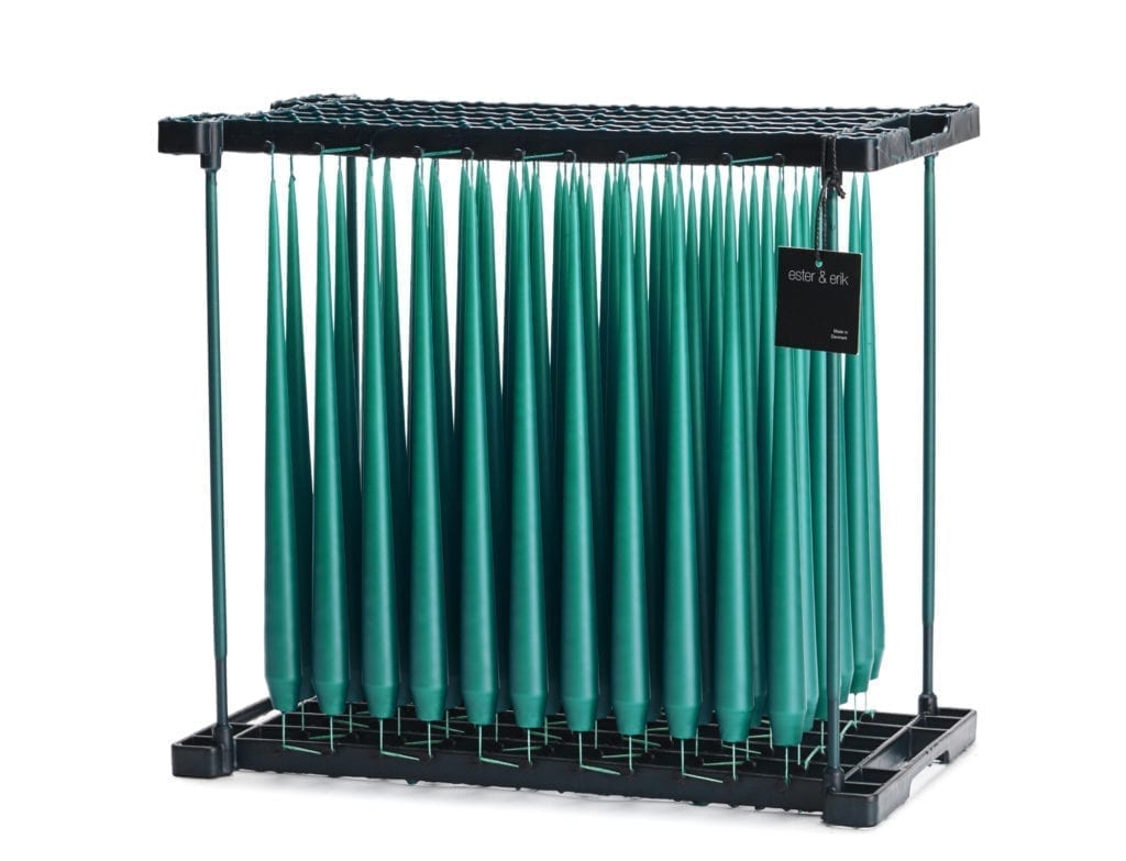 Taper candles 42cm tall pair Ester and Erik Denmark