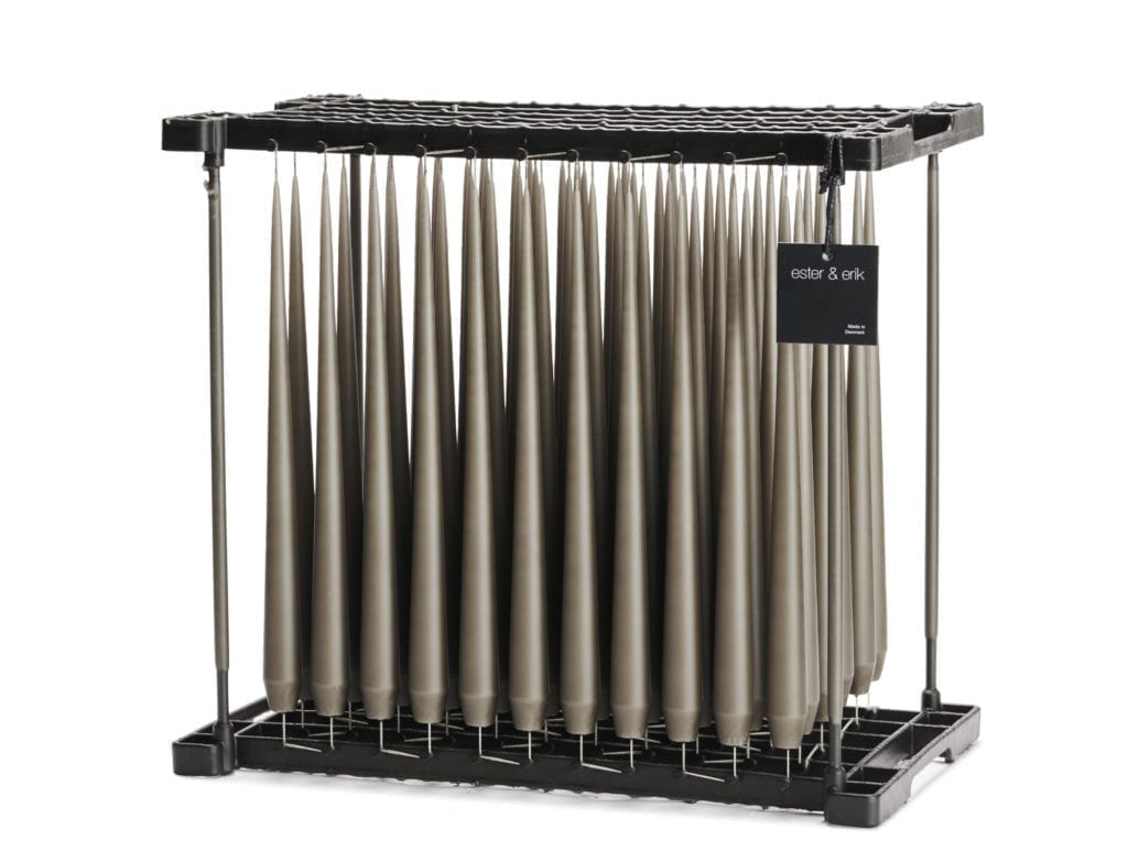 Taper candles 42cm tall pair Ester and Erik Denmark