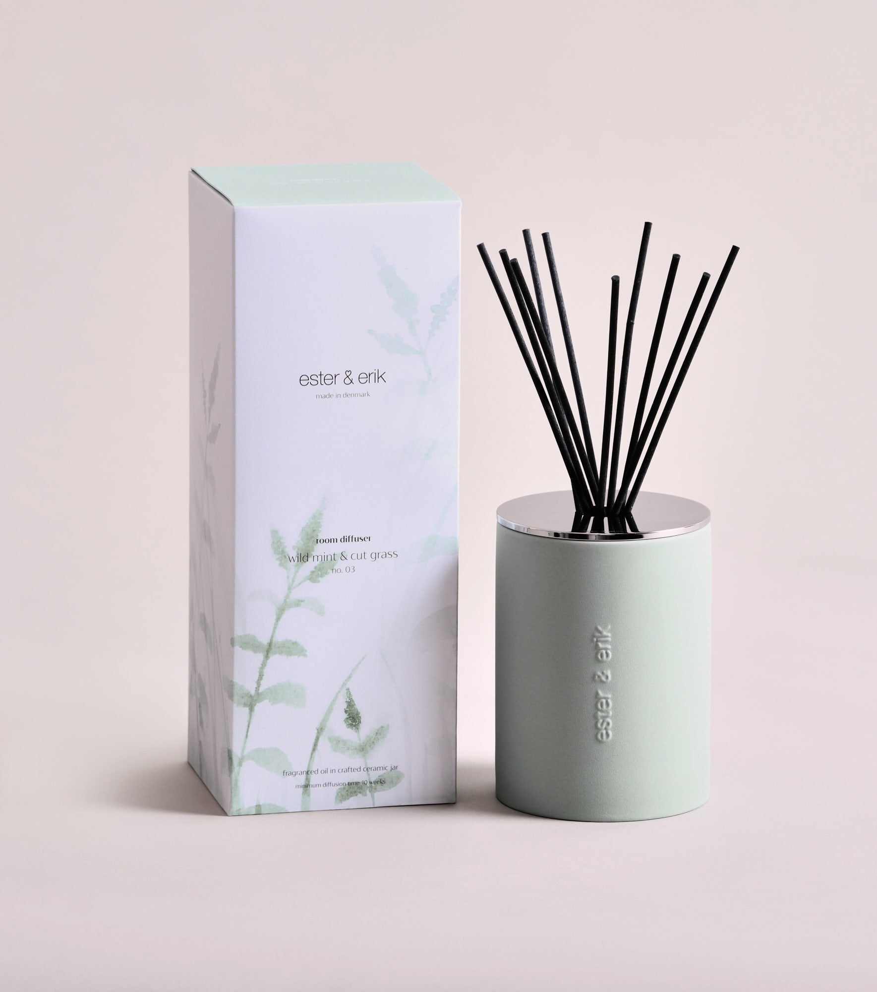 Scented Diffuser No. 03 wild mint & cut grass