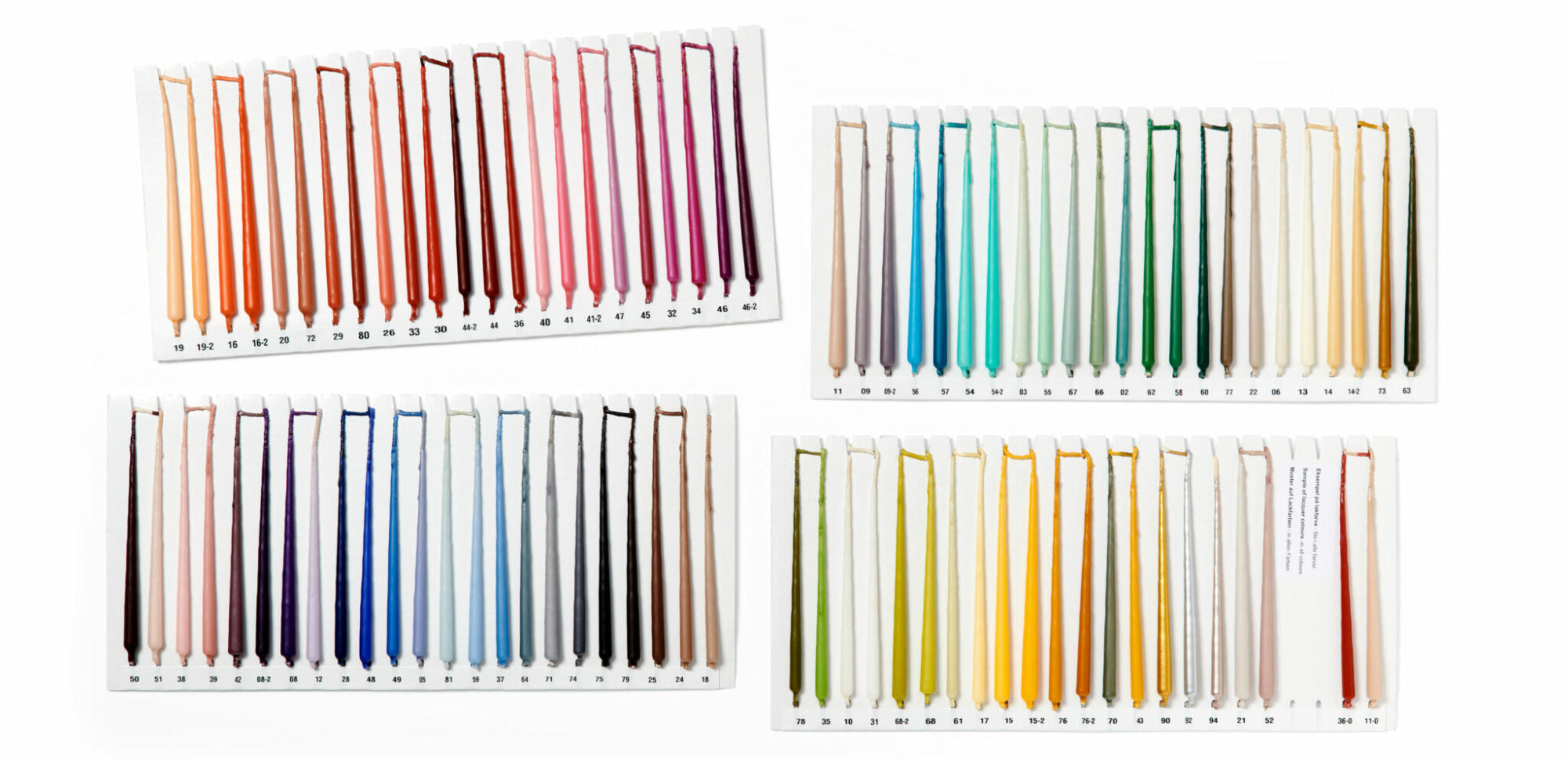 Cone candles 37cm Medium / 25 hour