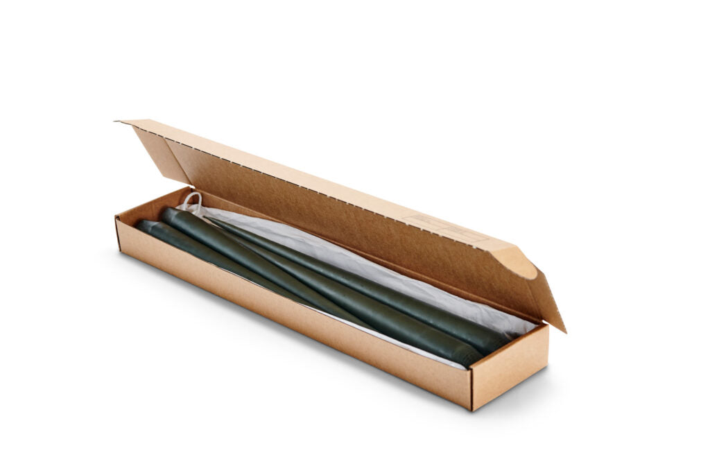 Taper candles 42cm tall pair Ester and Erik Denmark