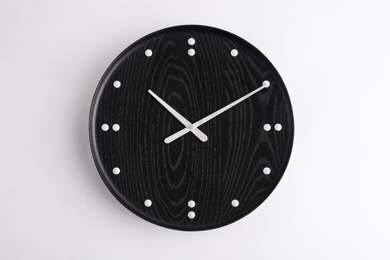 FJ Clock Finn Juhl Black large 35cm