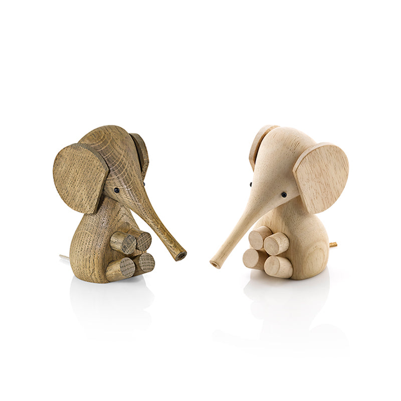 Gunnar Florning Baby Elephant | Rubberwood