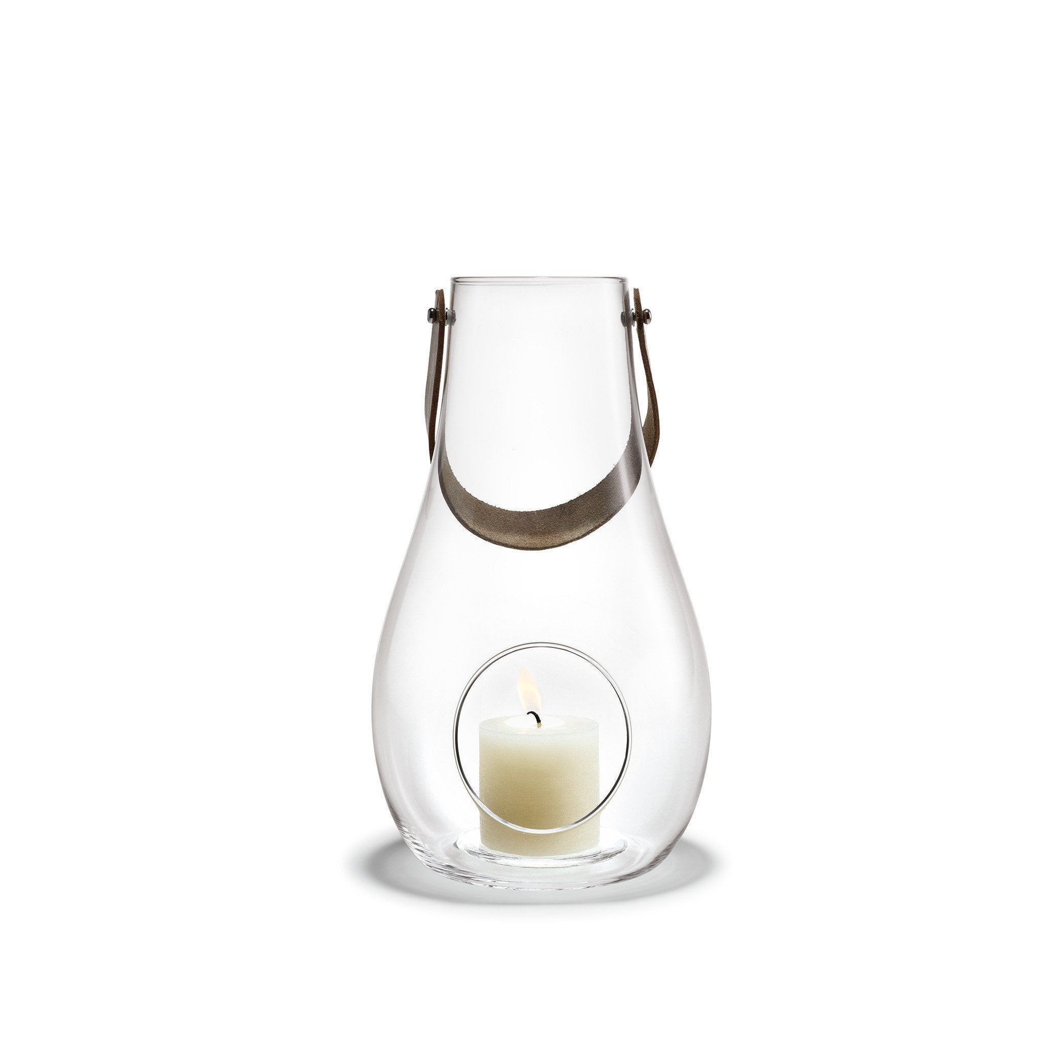 Design with Light Clear Lantern, 17.7" 45 cm