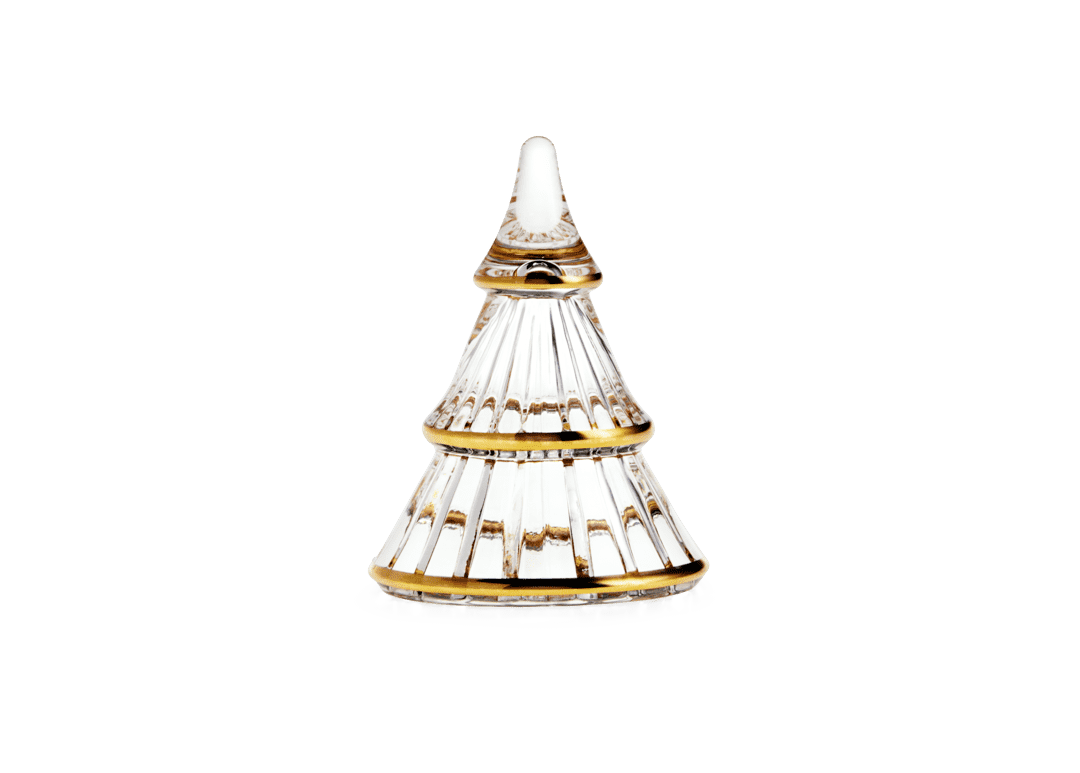 Fairytales Christmas tree medium clear with gold Denmark