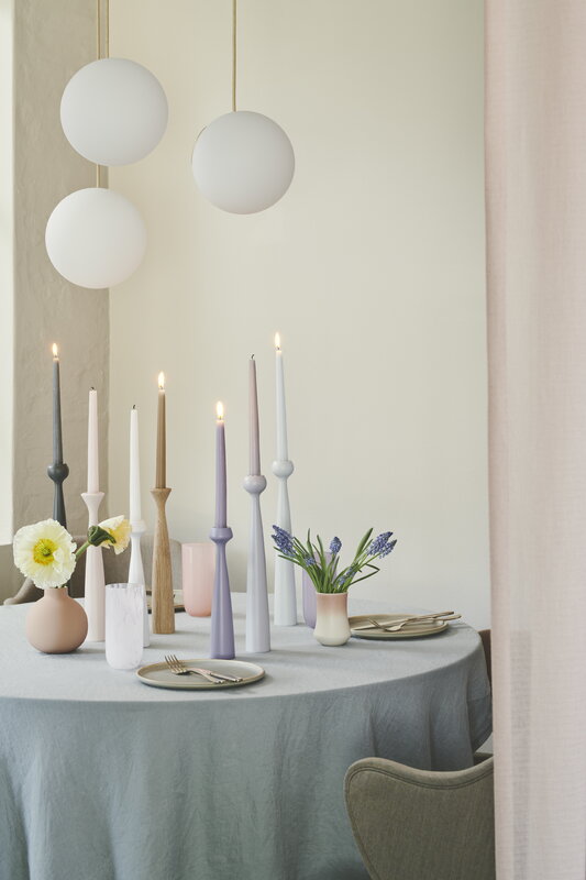 Blossom candleholder Lily -City Grey