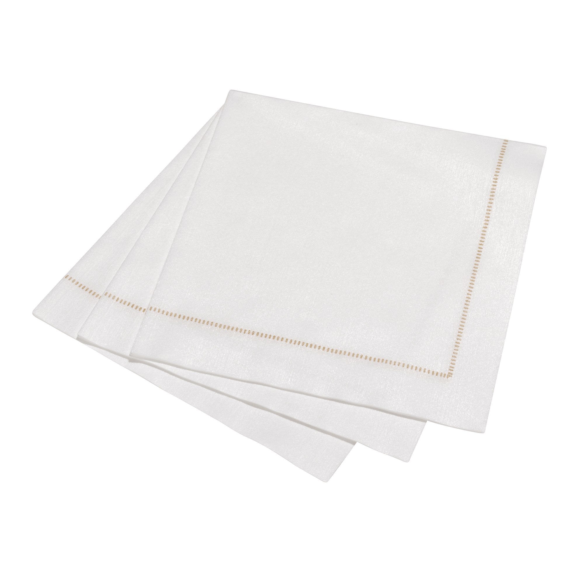 HEMSTITCH Dinner Napkin - TAUPE (25pcs/Pack)