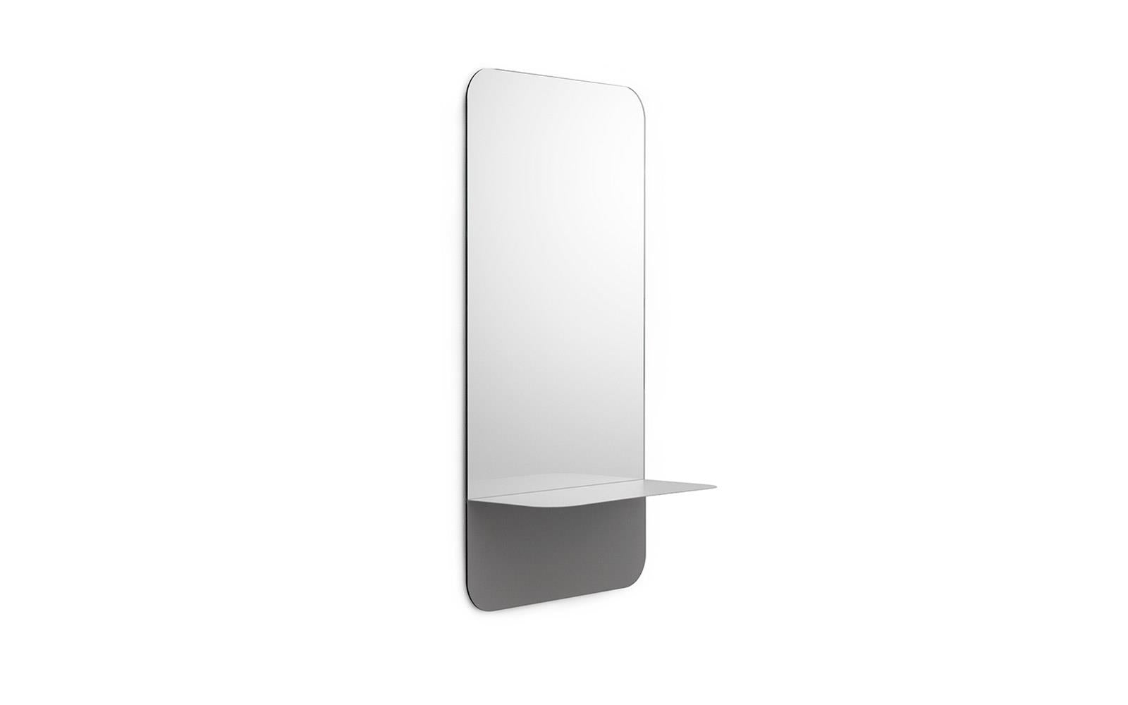 Horizon Mirror Vertical Grey