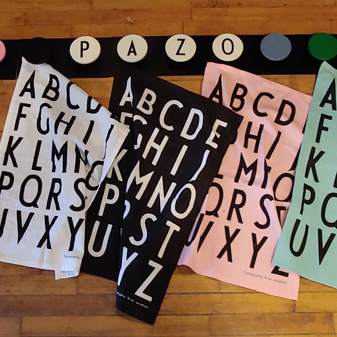 Design letters wall hook / coat hook (Multiple versions A-Z plus colours)