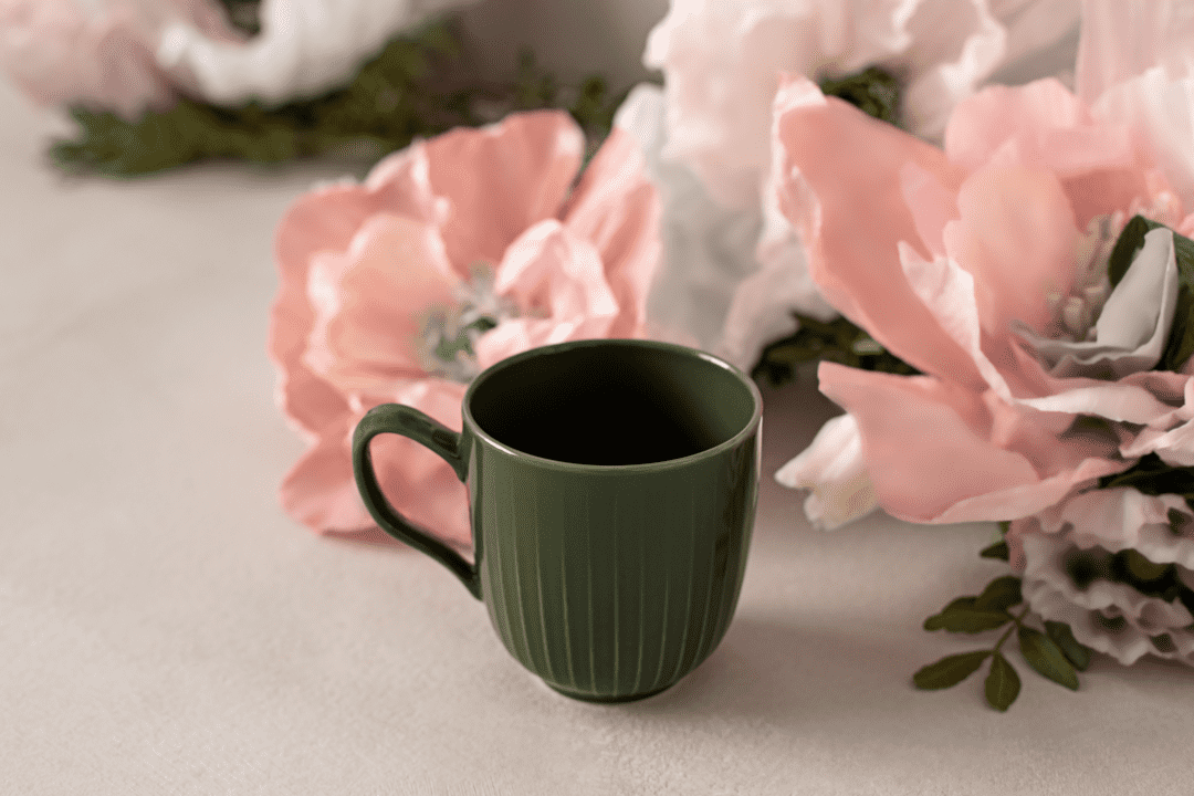 Kähler Hammershoi Mug 33 cl Dark green