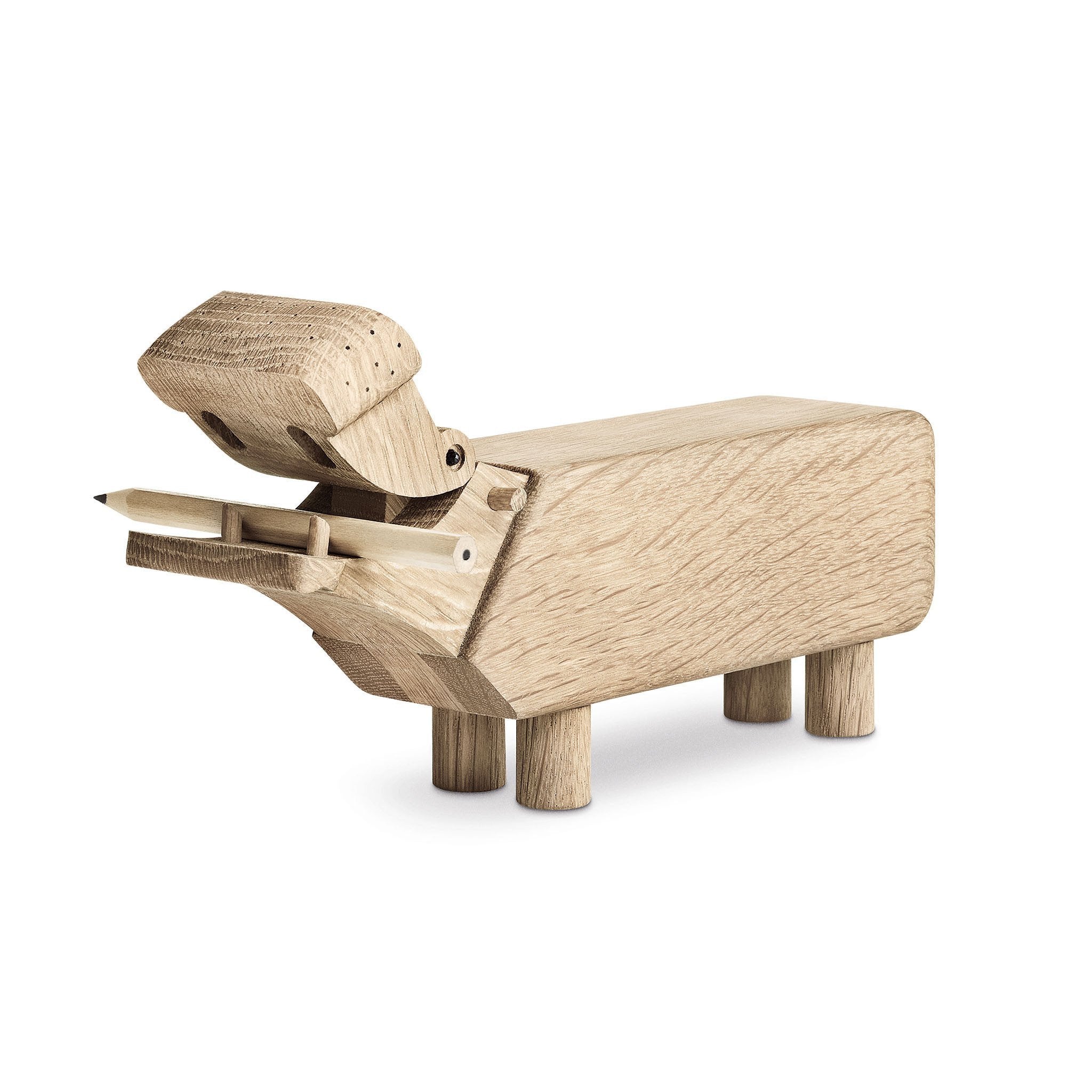 Kay Bojesen Wooden Animals Hippo Oak
