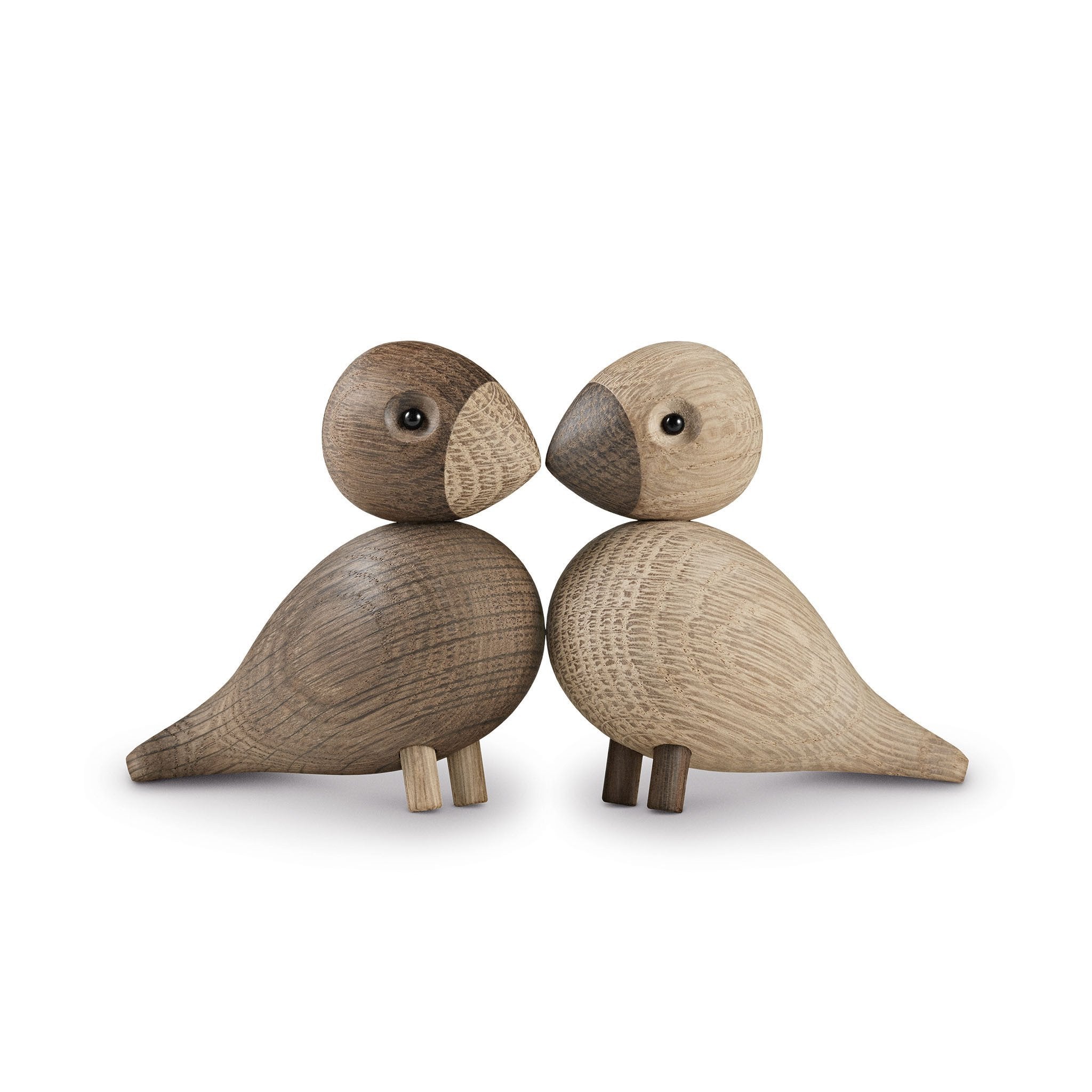 Kay Bojesen Birds Lovebirds Oak (Pair)