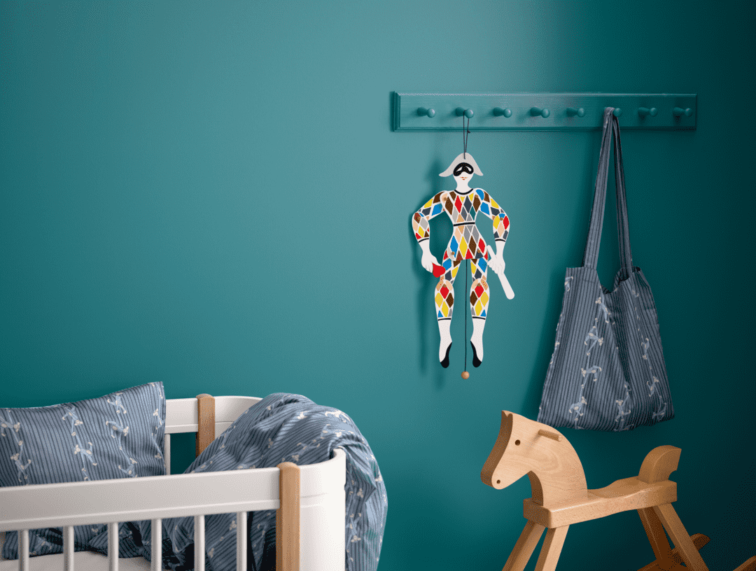 Kay Bojesen Babies Harlequin Jumping Jack