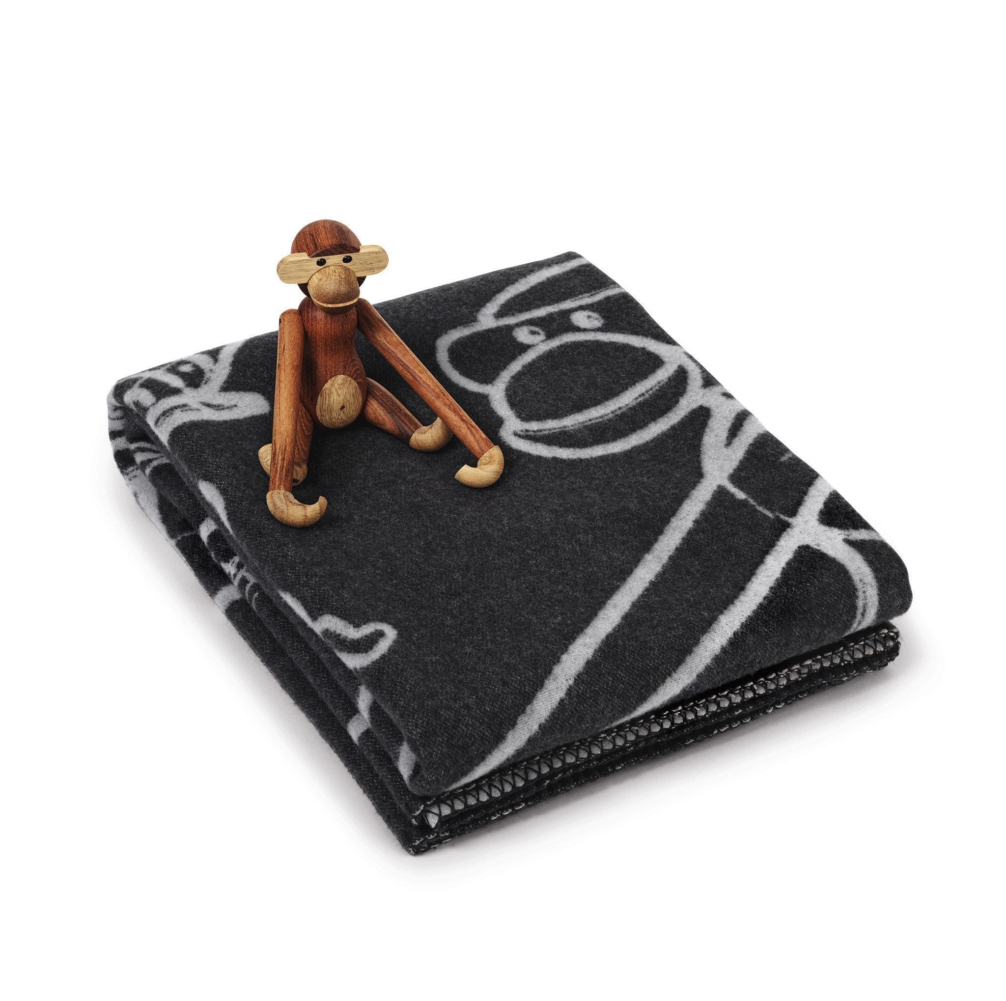 Kay Bojesen Blanket Monkey - Grey