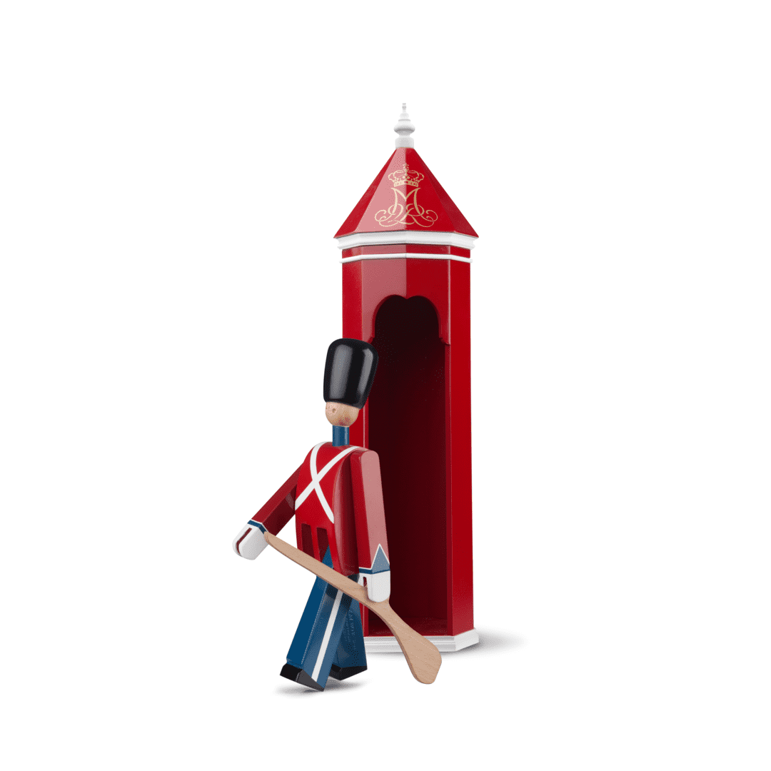 Kay Bojesen wooden Figure Guardsman Sentry box 36cm