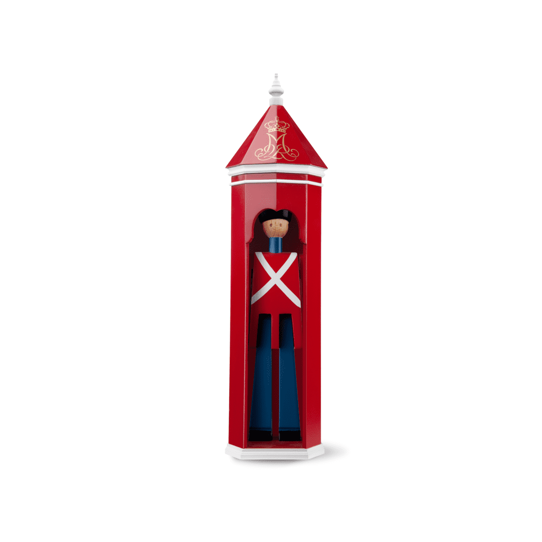 Kay Bojesen wooden Figure Guardsman Sentry box 36cm