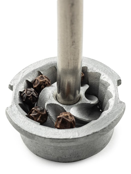Royan Manual pepper mill in wood and stainless steel 14 cm - 5,5in