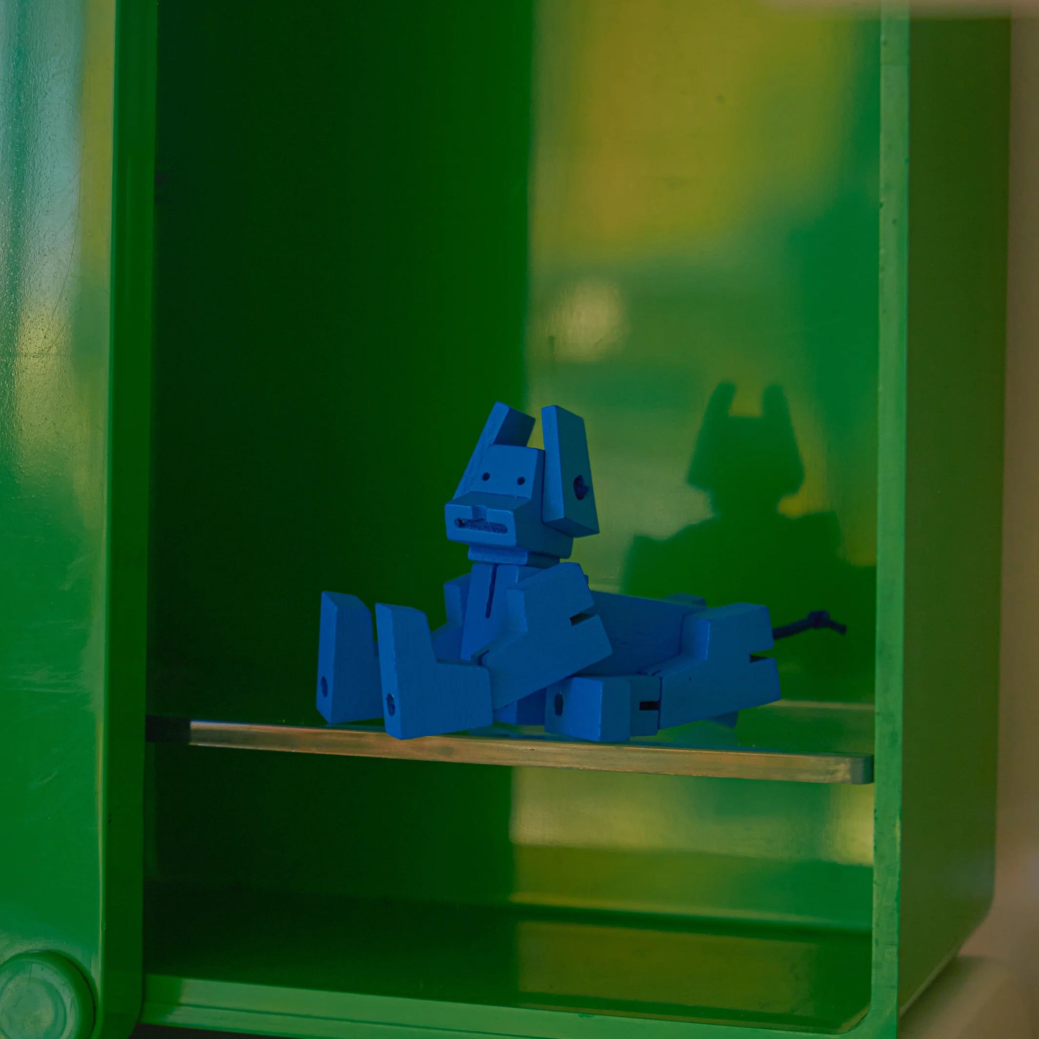 Micro Cubebot  Milo Dog Blue