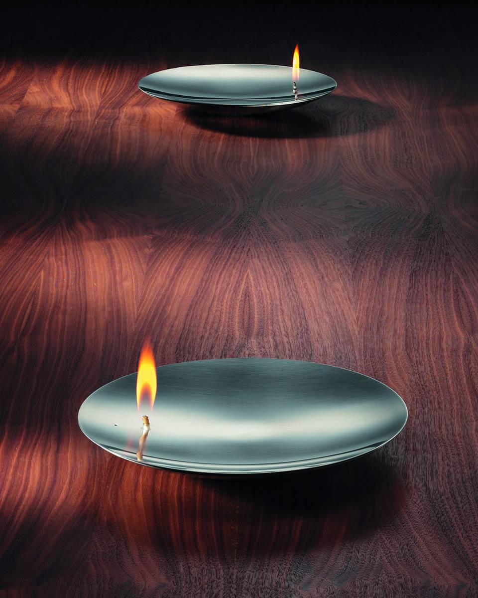 Concave Oil Lamp, 20 cm