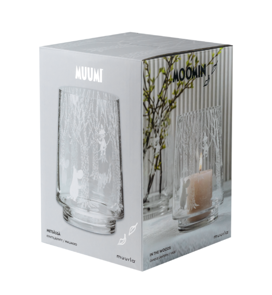 Moomin candle lantern/vase In the Woods 20cm