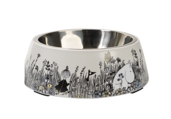 MOOMIN PET FOOD BOWL Large, Grey