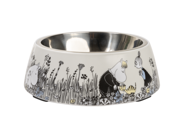 MOOMIN PET FOOD BOWL Large, Grey