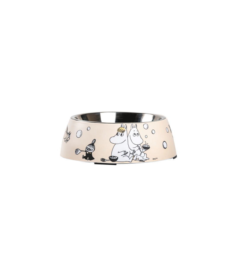 MOOMIN PET  FOOD BOWL Medium Beige