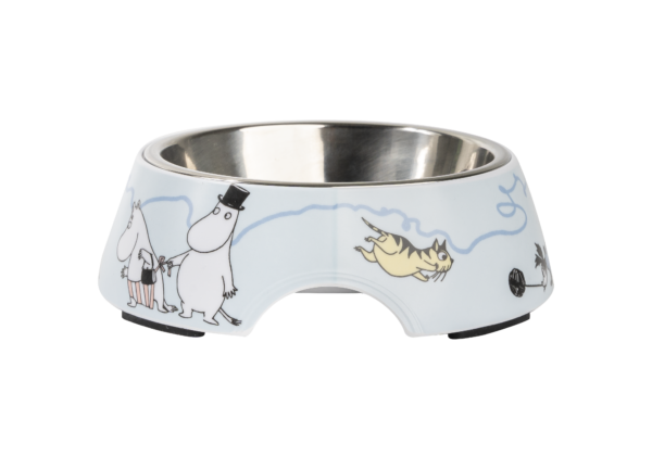 MOOMIN PET FOOD BOWL Small Blue