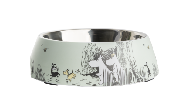 MOOMIN PET FOOD BOWL XL Green