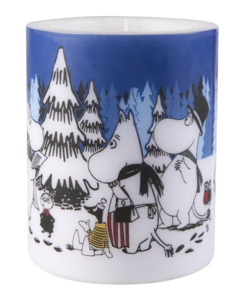 MOOMIN CANDLE 12CMWINTER FOREST
