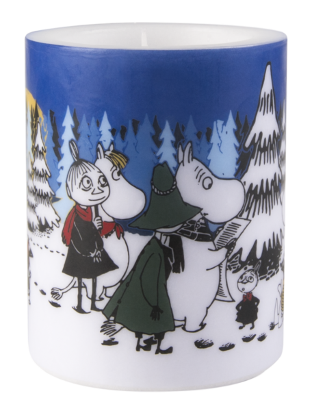 MOOMIN CANDLE 12CMWINTER FOREST