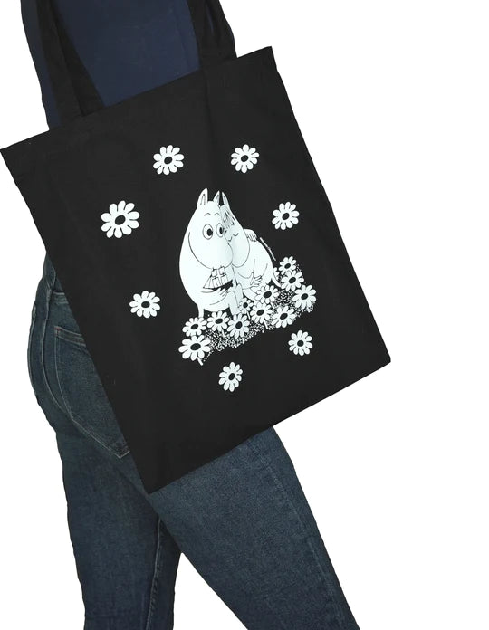 Fabric Bag Moomin Love Black