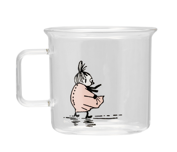 MOOMIN GLASS MUG LITTLE MY 3,5DL 716-035-08