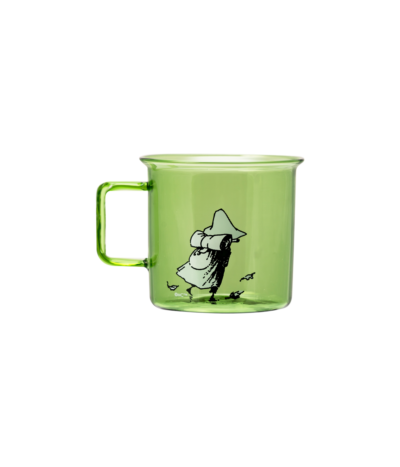 MOOMIN GLASS MUG SNUFKIN 3,5DL 716-035-09