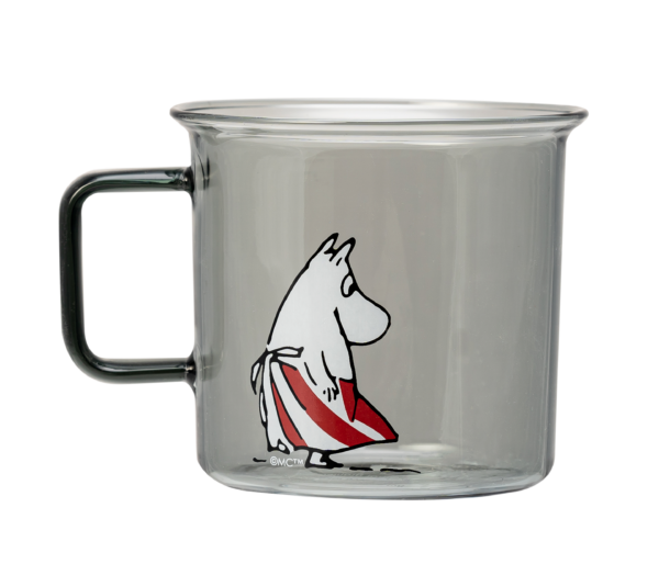 Moomin glass mug Moominmamma 3,5 dl