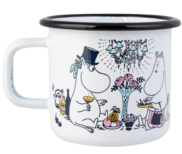 ENAMEL MUG 3,7DL DATE NIGHT