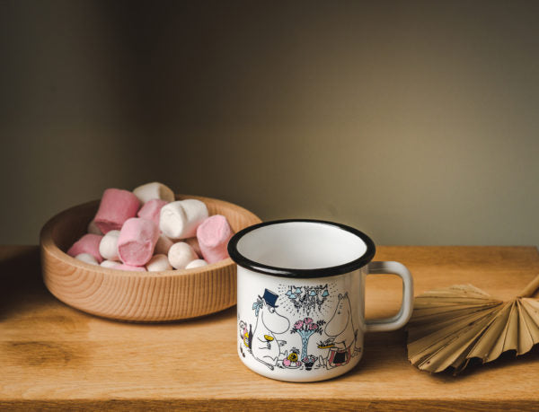 ENAMEL MUG 3,7DL DATE NIGHT