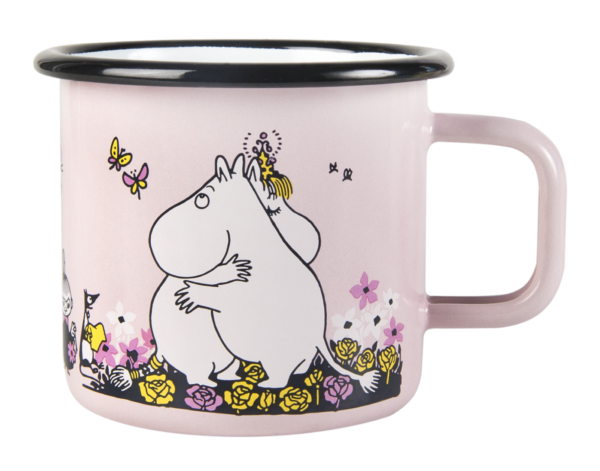 MOOMIN ENAMEL MUG 3,7DL HUG