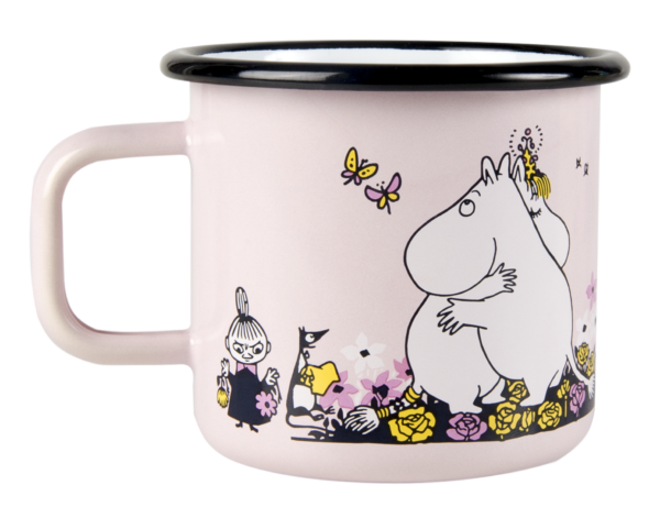 MOOMIN ENAMEL MUG 3,7DL HUG