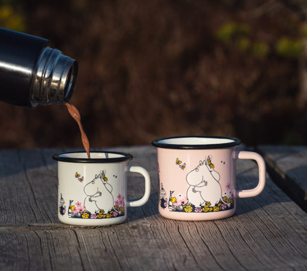 MOOMIN ENAMEL MUG 3,7DL HUG