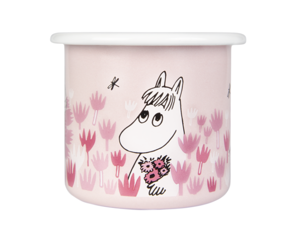 Moomin enamel mug 2,5dl Girls