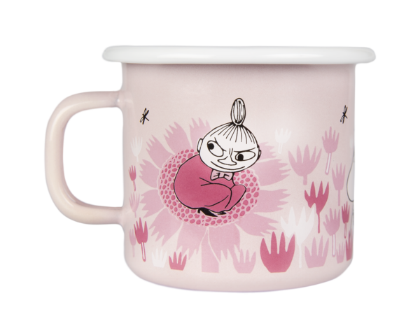 Moomin enamel mug 2,5dl Girls