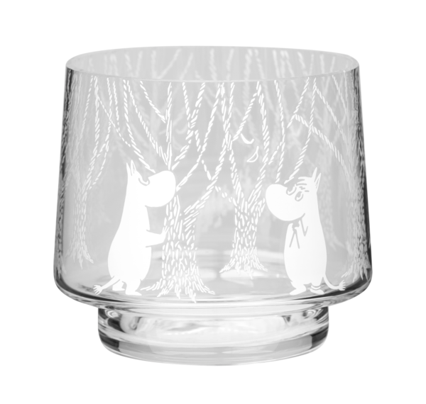 Moomin Tea light holder/bowl 8cm, In the Woods
