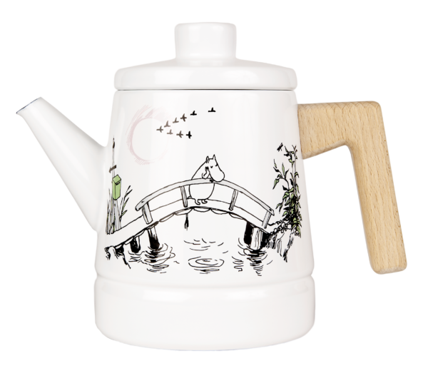 MOOMIN ENAMEL COFFEE POT MISSING YOU 1,6L