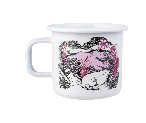 MOOMIN ENAMEL MUG 3,7DL NAP AT THE MEADOW
