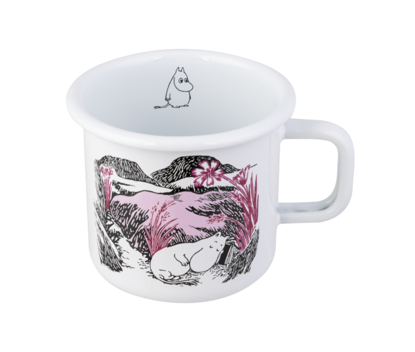 MOOMIN ENAMEL MUG 3,7DL NAP AT THE MEADOW