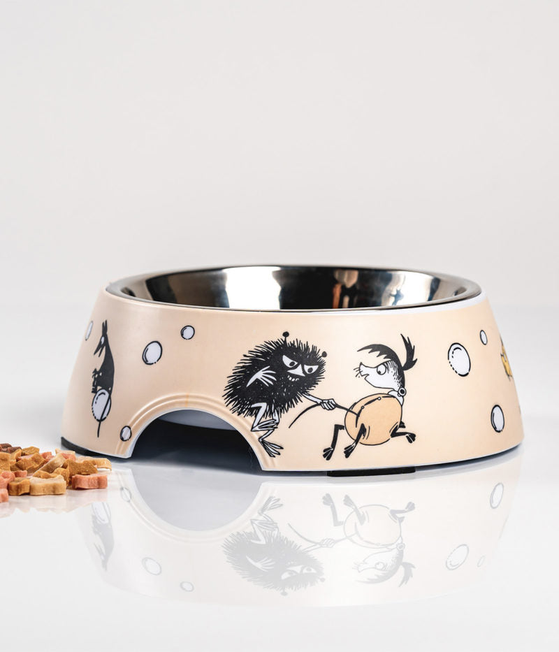 MOOMIN PET  FOOD BOWL Medium Beige