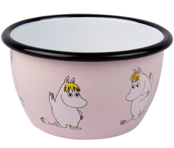 MOOMIN ENAMEL BOWL 6DL RETRO SNORKMAIDEN