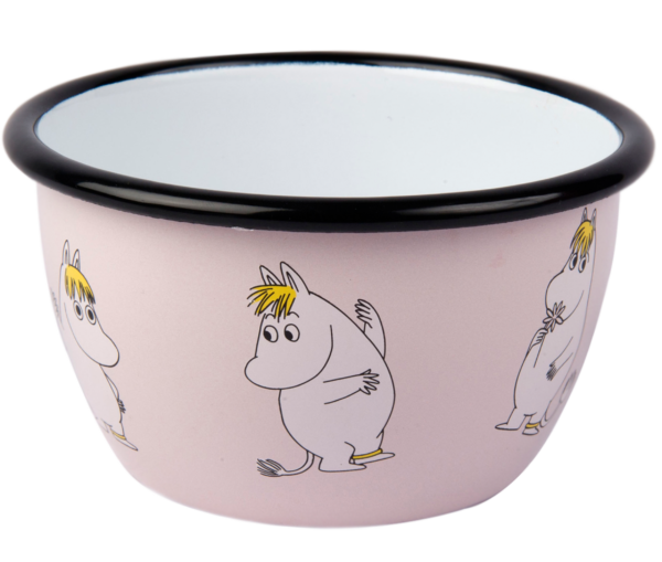 MOOMIN ENAMEL BOWL 6DL RETRO SNORKMAIDEN